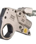 Badass Low Profile Hydraulic Torque Wrench Built From Aircraft Grade Aluminum And Heavy Duty Industrial Hand Tool For 255 To 1710 Ft Lbs Torque Range, detailed view of the actuator.