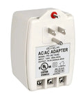 Sixteen Point Five Volt 40 VA Alarm And Doorbell Transformer Plug In for Home Security Systems with UL certification label visible
