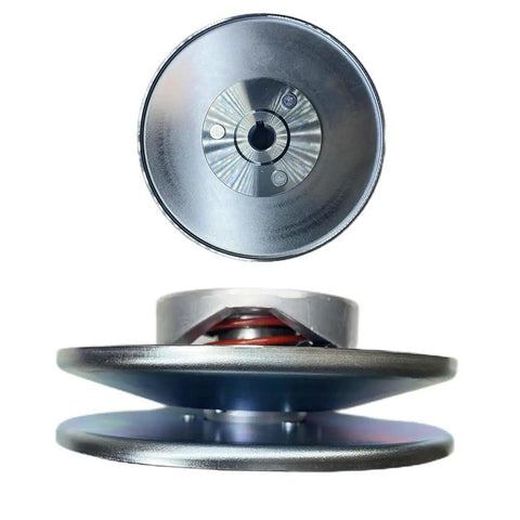 KT196 Go Kart Clutch Driven Pulley With 16mm Bore For Coleman Minibike Drive Shaft 30 Series Torque Converter Mounting Lock Nut Included