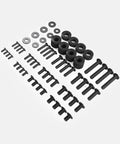 No Sweat Vesa Tv Mounting Hardware Kit Complete M4 M5 M6 M8 Screws With Washers And Spacers For Big Screen Flat Panels Up To 80 Inches showing assembled components.