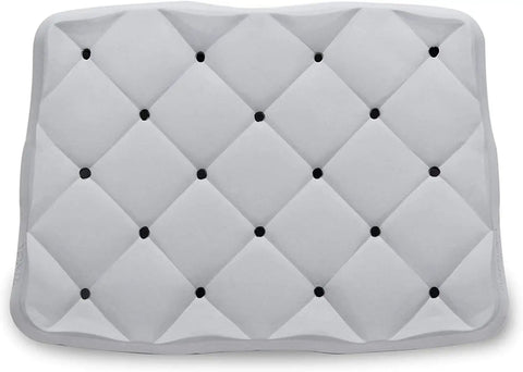 Bath Seat Foam Cushion For Transfer Benches And Shower Chairs, Waterproof Slip Resistant Pad with tufted design