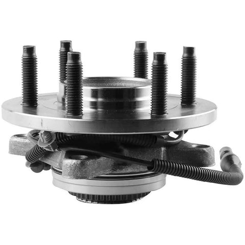 Front Wheel Bearing And Hub Assembly Six Lug 4WD With ABS Replacement Fits Ford F 150 2004 2005 Lincoln Navigator Mark LT