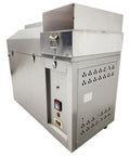 Heavy Duty Commercial Electric Coffee Roaster Machine 27.6 Lbs Capacity with stainless steel exterior and control panel for roasting.