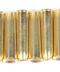 Colt Peacemaker Style Air Pistol Spare BB Capsules Six Pack.177 Caliber Easy Load Cartridges in Gold Finish, five capsules shown