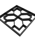 Walkway Concrete Stone Mold, 40cm Pattern Stepping Stone Paver, Reusable ABS Form For Patio, Lawn, And Garden Pathways, Easy To Use DIY