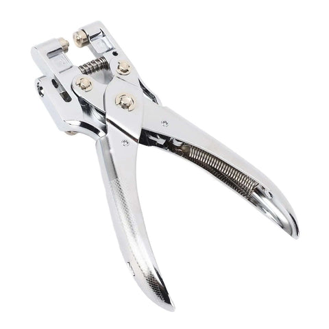 Heavy Duty Single Hole Puncher For Office And School Paper Craft Work Handheld Metal Eyelet Grommet Punch Tool With 5mm Punch Diameter And 30 Sheets Capacity Built To Last With A Cr Plated Finish Workhorse