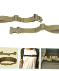 Go-To Adjustable Chest Straps For Backpacks Quick Release Outdoor Gear For Hiking and Camping Travel Ready Fits All Brand Packs Durable Green