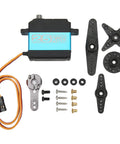 Heavy Duty All Metal Digital Servo Packed With Hella Strong 25kg Torque And Quick 180 Rotation For Water Resistant Rc Crawler Truck Parts And Off Road Mods with accessories