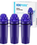 3-Pack PUR Pitcher Water Filter Replacement For CRF950Z CRF-950Z PPF900Z PPF951K PPT700W CR-1100C shown in blue color