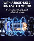 Jet Blower 2.0 Handheld Cordless Air Dryer For Cars, Patios And Snow With Beast Mode motor illustration