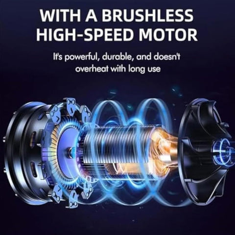Jet Blower 2.0 Handheld Cordless Air Dryer For Cars, Patios And Snow With Beast Mode motor illustration