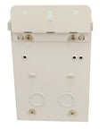 Back view of Pool Light 12 Volt 100 Watt PX100 Safety Transformer in beige metal enclosure with mounting holes visible.
