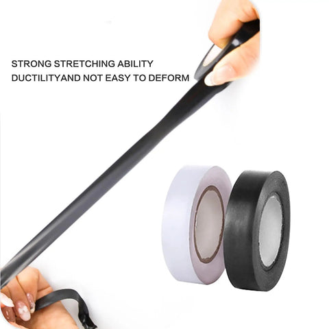 Eight Piece Color Guard Weight Anchor Set featuring sturdy black and white electrical tape for Marching Bands setup.