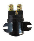 Built Tough Dc Contactor Motor Start Switch For Electric Forklift Stacker And Pallet Truck Supporting 12 24 And 48 Volt Systems, showing top view with connections.