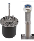 Bead Breaker Cylinder For Universal Tire Changer Machine, Heavy Duty Auto Tire Tool With Aluminum And Iron Build, 13.8 Inch Piston Rod, 7.3 Inch Inner Diameter, M14 Connection, Easy Install Tire Repair Upgrade close-up