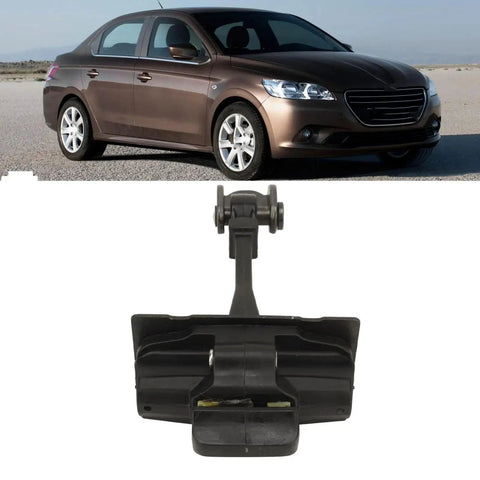 Door Hinge Stopper And Check Strap For Car Door, Keeps Your Door From Swinging Too Far, Smooth Open And Close, Fits C Elysee 2012 2017 Models, Heavy Duty Metal And ABS Build, Hinge Catch Strap Replacement Part with car in background.