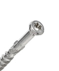 Premium 305 Stainless Steel Trim Screws No Pre Drill Star Drive No 8 X 3 Inch 1 Lb Box Small Trim Head With Countersinking Blades