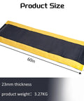 Anti Fatigue Floor Mat For Garage And Workshop Shop 20x60 Inch Ergonomic Standing Mat With Bright Safety Yellow Border Heavy Duty PVC Foam Cushion To Relieve Foot And Back Pain While You Work All Day