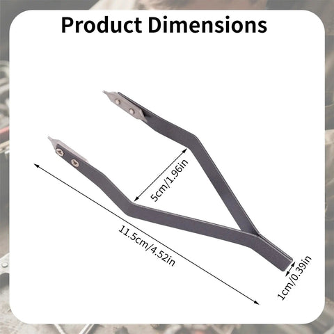 Watch Spring Bar Tweezers And Pliers Tool For Quick Strap Tweaks, Link Removal, And Bracelet Repair, Aluminum Alloy Durable Design