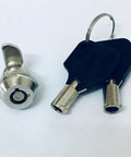 Tubular Cam Lock For Drawers And Cabinets Nickel Plated Cylinder Lock With 2 Keys Easy Install Security For Important Items At Home