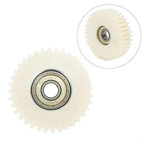 36T Nylon Planetary Gear With Bearings For E Bike Hub Motor Replacement Part 47.5 By 13.5 Mm White 8 Mm Inner Diameter