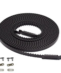 Heavy Duty Garage Door Drive Belt Assembly For 7 Foot Residential Openers, 237 Inch Long With 20 Grooves Per 6 Inches