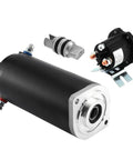 Hydraulic Leveling System Kit for RV Unidirectional Power Unit Upgrades - Heavy Duty 12V Pump Motor, Sealed Collar Coupling, Solenoid 684-1211-212