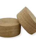 2 Inch American White Oak Wood Bourbon Barrel Bung Plug For Wine And Whiskey Barrels Great For Home Brewers Distillers And Wine Enthusiasts Set Of Two, showing two wooden plugs on white background