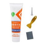 Quick Drying Wall Repair Paste For Holes And Cracks Fill Drywall Fast In Bathrooms Kitchens Basements Garages And Homes A Simple No Mess Crack Fix Paste Kit For Busy Houses, includes tube, nozzle, scraper, and patch.