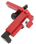 Premium Aluminum T Track Stop For Woodworking Machinery Precision Miter Fence Guide And Slide Chute Length Limiter side view