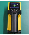 Heavy Duty Stud Finder Wall Scanner Delivers Boss Level Accuracy Pipe And Cable Detector Plus Concrete Thickness Measurer top view with LCD display