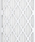 Front view of Pleated MERV 12 Air Filter 20x25x1 Nominal Size With Actual 19.5x24.5x0.75 3 Pack For Home HVAC