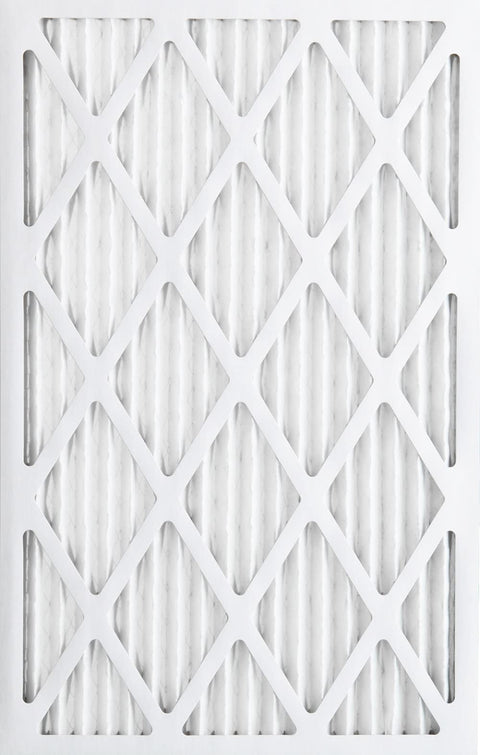 Pleated MERV 12 Air Filters 16x25x1 Actual Size 15.5x24.5x0.75 Six Pack For High Efficiency HVAC Filtration, Great For Allergies And Asthma