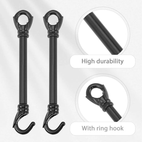 Three Pack Chandelier Load Bearing Downrods With Hook For 5.70 Inch Ceiling Light Support Rods For Pendant Lights And Fixtures