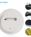 Hassle Free Rotating Display Turntable Stand For Jewelry And Watches 7.87 Inch White power supply with USB connection for rotating platform