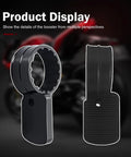 Rider Approved Setup For Guys Who Hate Wrist Strain These Universal Motorcycle Throttle Mounts showing ergonomic thumb throttle design.