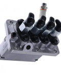 Fuel Injection Pump for Kubota V1305 V1505 Engines Replaces 16060-51010 16062-51010, detailed view showing four injector connections.