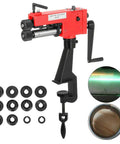 7 Inch Rotary Sheet Metal Bead Roller With 6 Die Sets For Beading And Forming, Steel Bender for 0.8 mm Mild Steel, Garage Projects