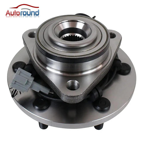 Front Wheel Hub Bearing Assembly For 2008 2012 Nissan Armada Titan And 2008 2010 Infiniti QX56 4X4 Ready 6 Lug With ABS