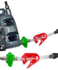 DIY Friendly Brake Bleed Kit For Maven DB8 DB4 DB6 Mineral Oil And Avid DOT 4/5.1 Hydraulic Disc Brakes tool with red and green adapters