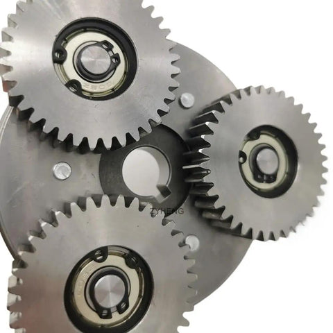 Steel Gear Clutch Kit for Electric Bikes 36T Planetary Gear 47.5x13.5mm With 88mm Clutch Set Left Side for Bafang Motors