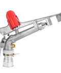 Heavy Duty Zinc Alloy Rocking Arm Sprinkler With One Point Five Inch Female Thread for farm watering with copper tips.