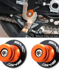 2Pcs 10mm Swing Arm Spools For Motorcycles CNC Aluminum Beefy Sliders M10x1.5 Screw Kit For Duke 690 SMC R 690 Enduro 790