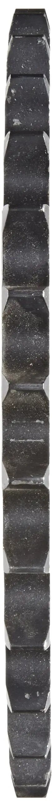 Side view of Reboreable Type A Hub Roller Chain Sprocket for 80 Chain, showing 32 teeth, 1.188 inch bore, 0.575 inch width