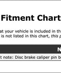 Fitment chart for Top Tier Front Disc Brake Caliper Pin Kit For Honda Fit 2007 2008 Reliable OE Replacement Hardware That Slays The Brakes With Smooth Performance And Total Peace Of Mind For Any Auto Shop Guru, Honda Fit 2007-2008