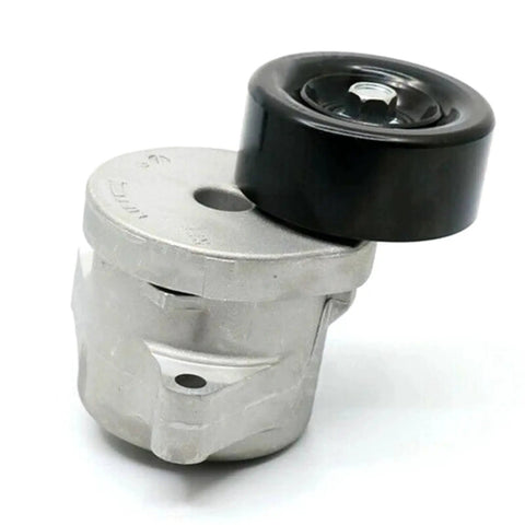 Top Ride Ready Drive Belt Tensioner Pulley For Honda Odyssey 2005 To 2008 With 2.4L Engine showing durable metal build and V ribbed design.