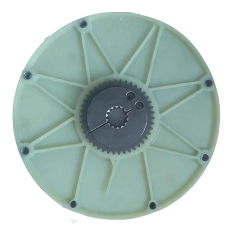 Top Shelf Maintenance Free Engine Flywheel Coupling Connection Plate, lightweight polymer, designed for motor drives and pumps.