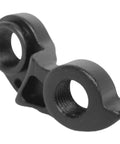 Close-up of Derailleur Hanger 303 Dropout 488 Compatible With 12x1.0 Thru Axle Bikes For GT Grade Carbon Expert, black aluminum