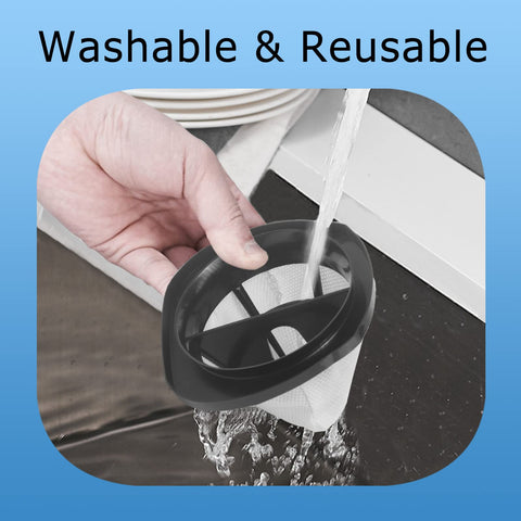 Beef Up Suction With This 2 Pack Vacuum Filter And 4 Pack Foam Filter Set For 2030 Series Vacuums being washed under water