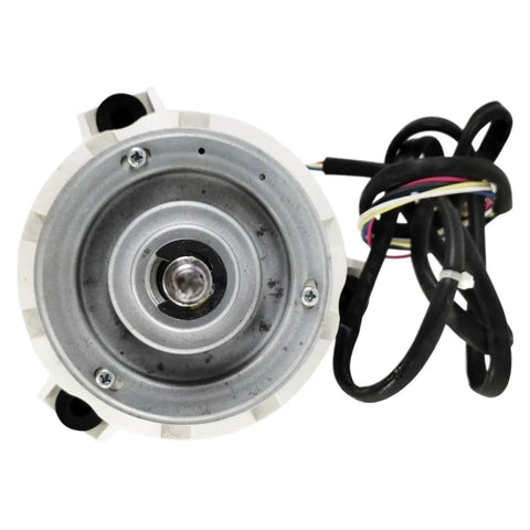 Front view of Air Conditioner Brushless DC Motor Replacement WZDK124-38G Quiet Long Life Fan Motor For AC Units SIC-72FW-F1125-1